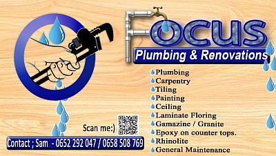 Plumbing and renovations